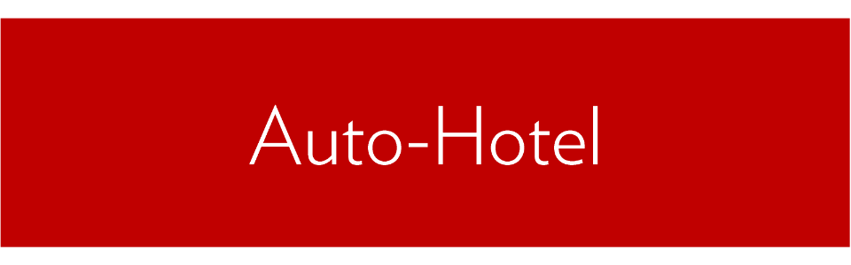 Auto-Hotel-rot